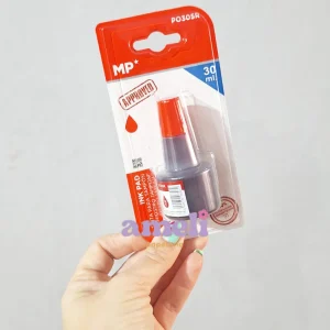 Tinta roja para almohadilla Mp