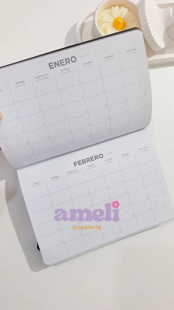 Agenda Mooving 2026 diaria Growth - Imagen 4
