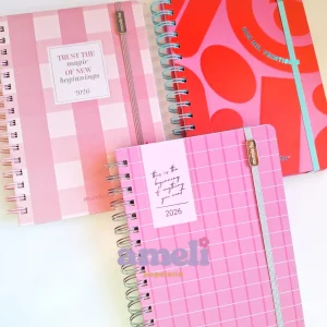 Agenda Mundo Fw 2026 semanal Pink