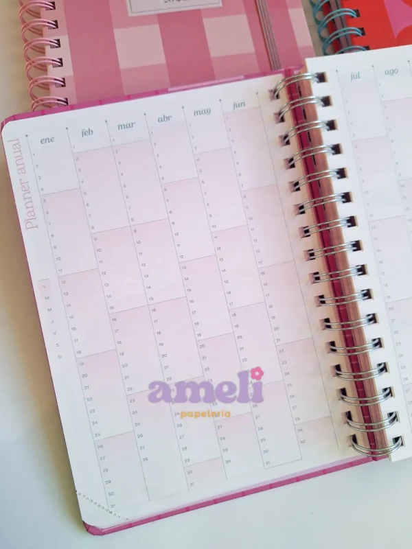 Agenda Mundo Fw 2026 semanal Pink - Imagen 4