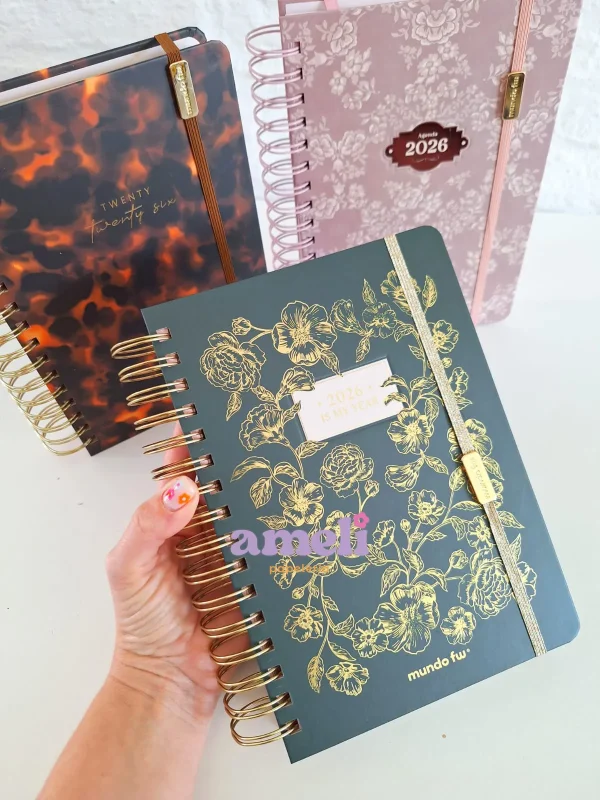 Agenda Mundo Fw 2026 diaria Boho