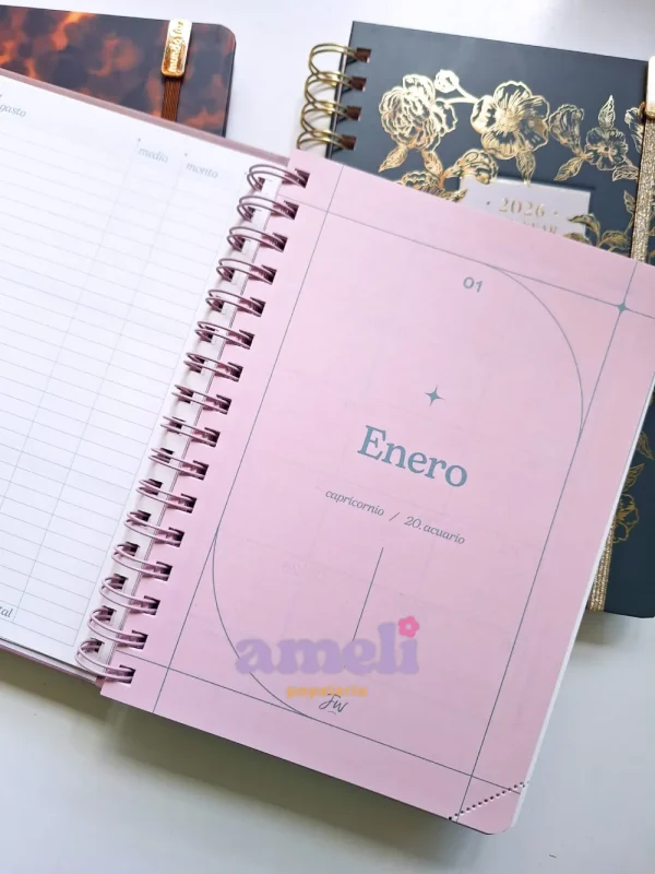 Agenda Mundo Fw 2026 diaria Boho - Imagen 7