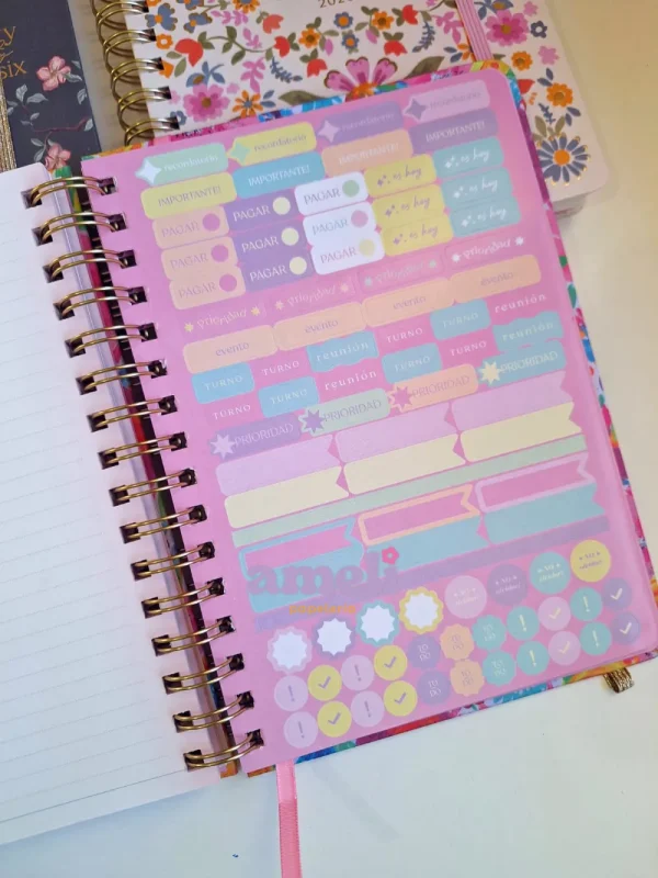 Agenda Mundo Fw 2026 diaria Cute - Imagen 5