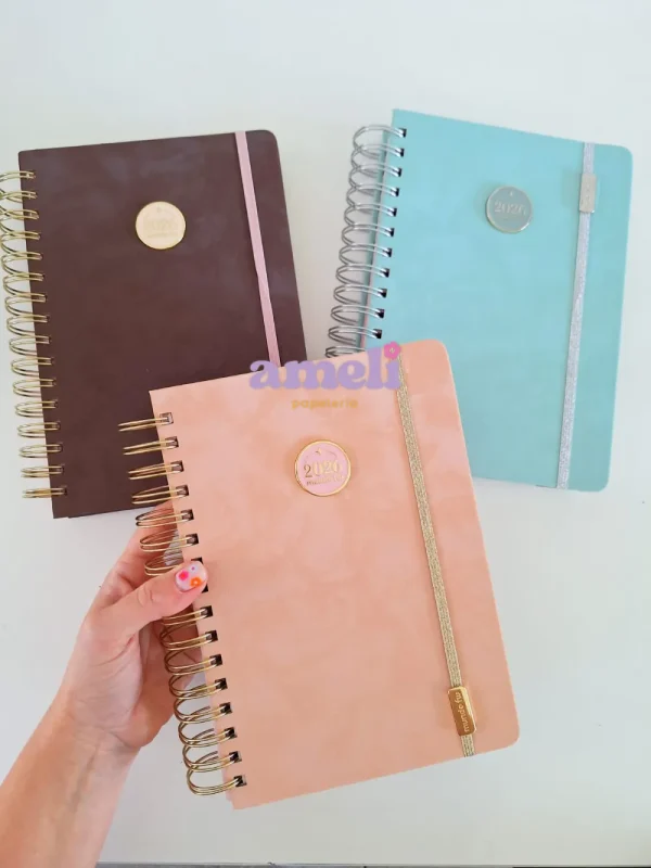 Agenda Mundo Fw 2026 diaria Minimalista