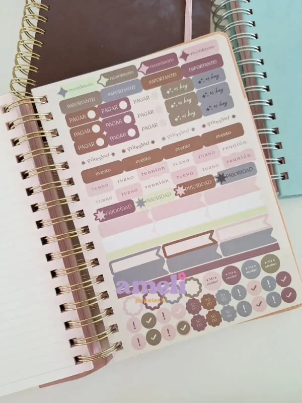 Agenda Mundo Fw 2026 diaria Minimalista - Imagen 9