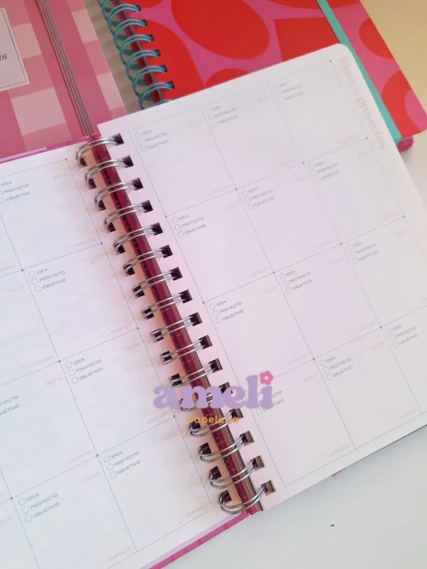 Agenda Mundo Fw 2026 diaria Pink - Imagen 6