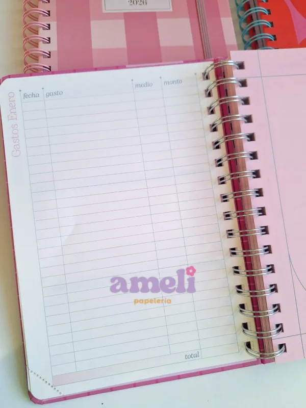 Agenda Mundo Fw 2026 diaria Pink - Imagen 8