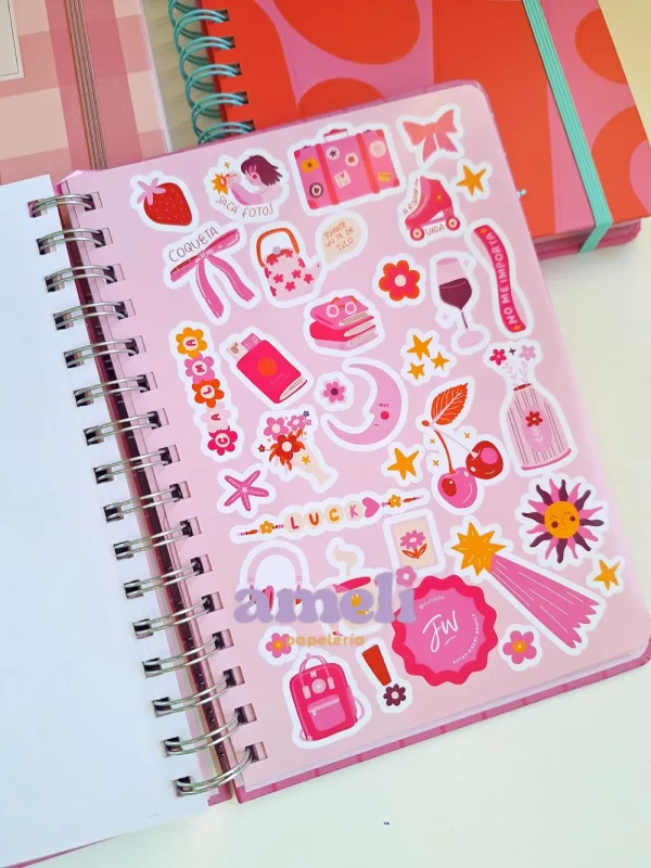 Agenda Mundo Fw 2026 diaria Pink - Imagen 2