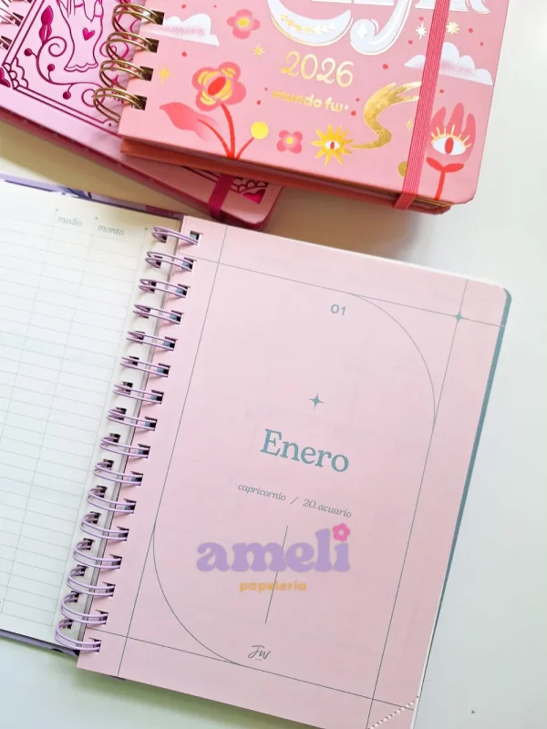 Agenda Mundo Fw 2026 diaria Universo - Imagen 5