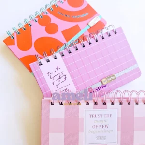 Agenda Mundo Fw 2026 pocket Pink