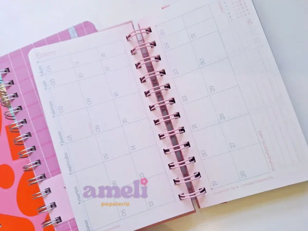 Agenda Mundo Fw 2026 pocket Pink - Imagen 6