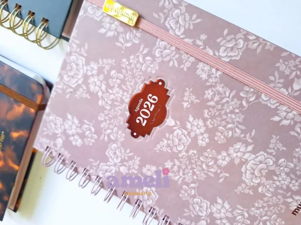Agenda Mundo Fw 2026 semanal Boho - Imagen 3