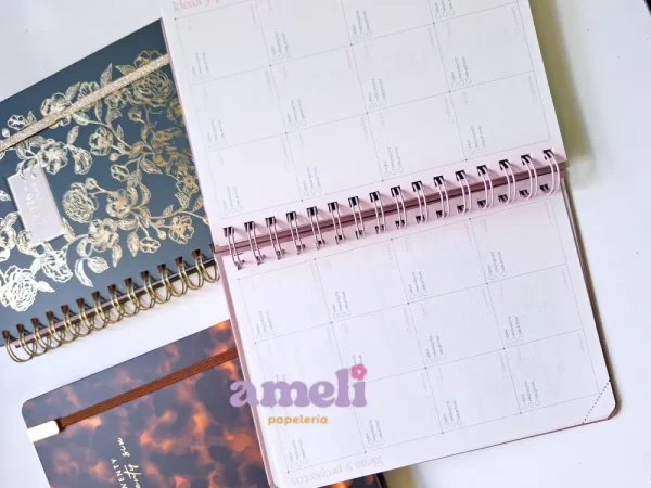 Agenda Mundo Fw 2026 semanal Boho - Imagen 2