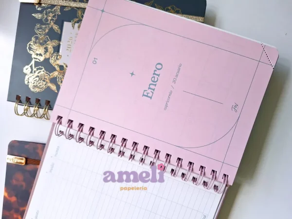 Agenda Mundo Fw 2026 semanal Boho - Imagen 11