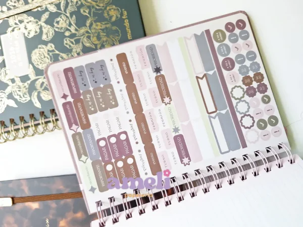 Agenda Mundo Fw 2026 semanal Boho - Imagen 6