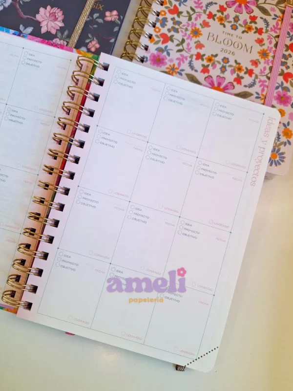 Agenda Mundo Fw 2026 semanal Cute - Imagen 5