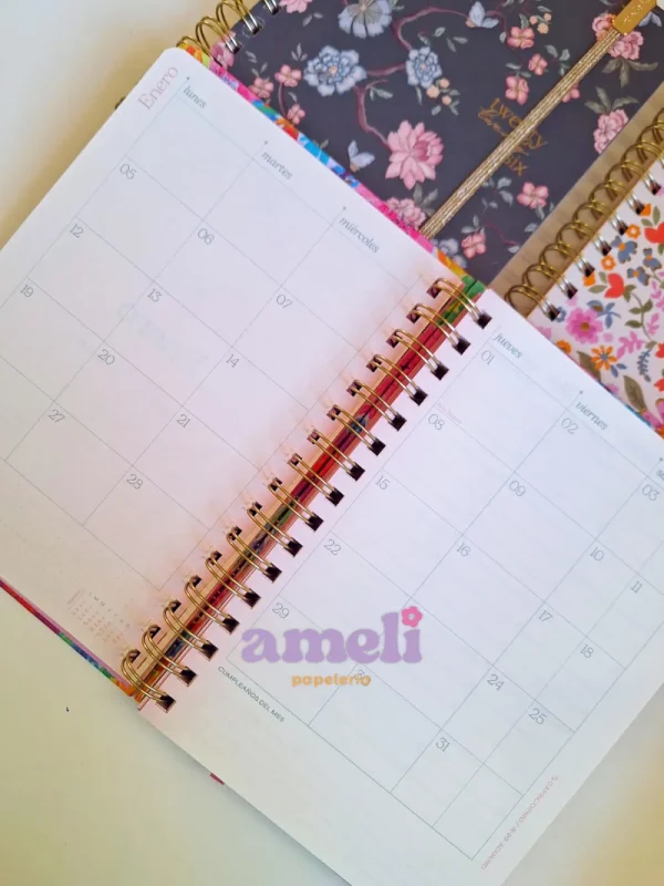 Agenda Mundo Fw 2026 semanal Cute - Imagen 7