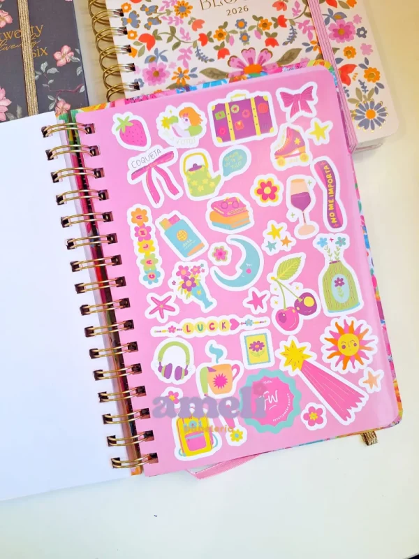 Agenda Mundo Fw 2026 semanal Cute - Imagen 2
