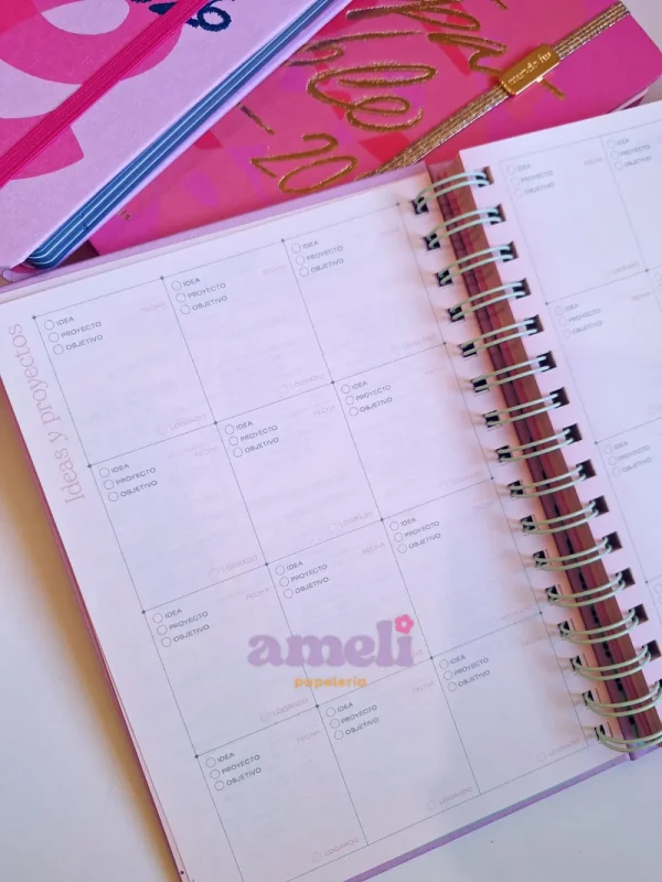 Agenda Mundo Fw 2026 semanal Inspire - Imagen 4