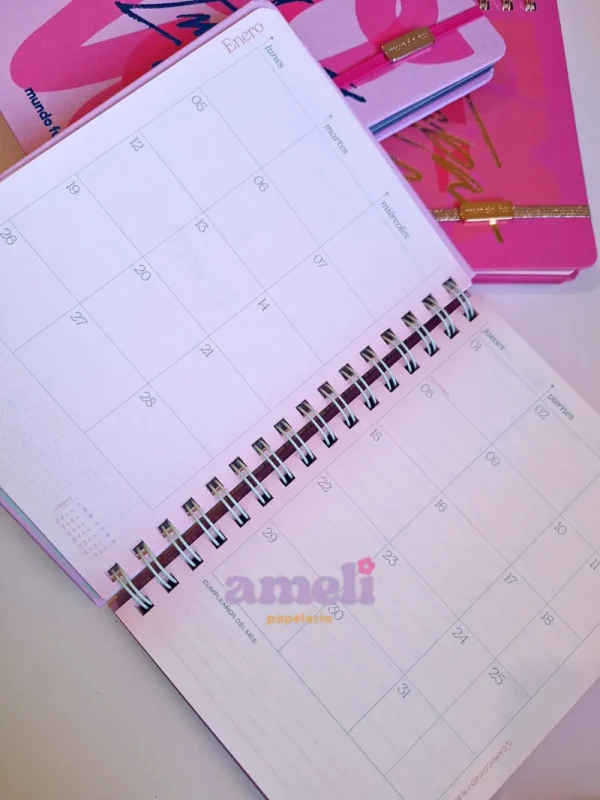 Agenda Mundo Fw 2026 semanal Inspire - Imagen 8