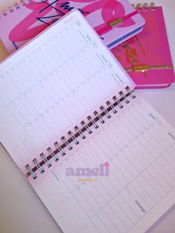 Agenda Mundo Fw 2026 semanal Inspire - Imagen 9