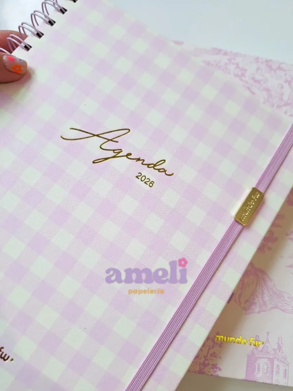 Agenda Mundo Fw 2026 semanal Love - Imagen 2