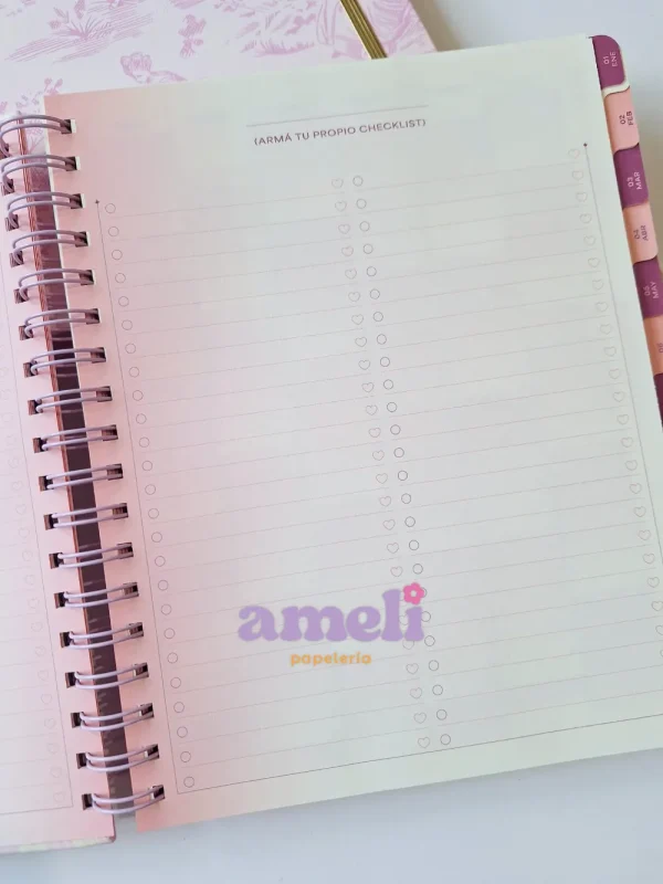 Agenda Mundo Fw 2026 semanal Love - Imagen 17