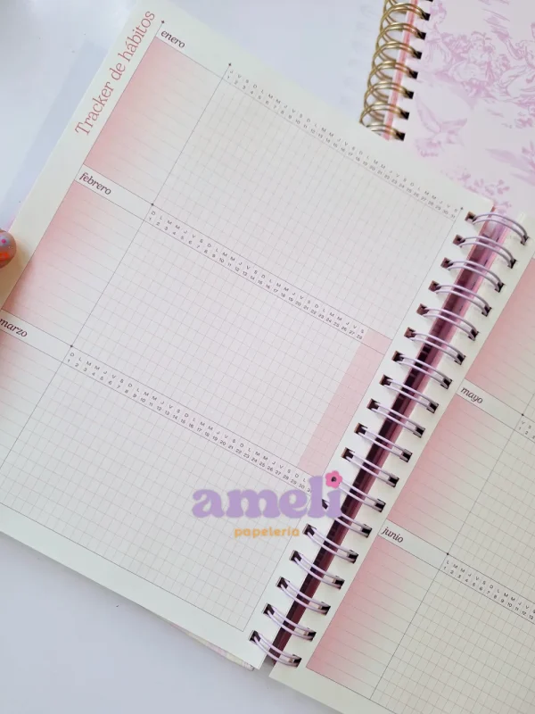Agenda Mundo Fw 2026 semanal Love - Imagen 11