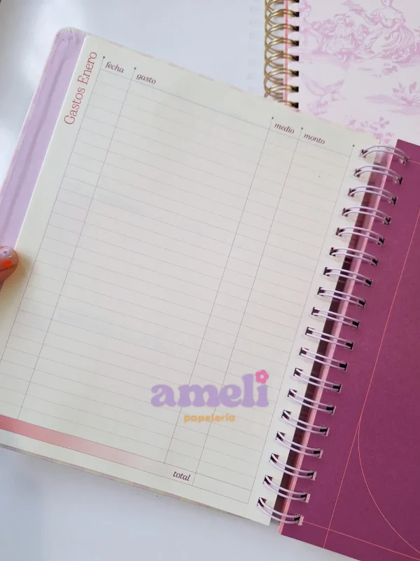 Agenda Mundo Fw 2026 semanal Love - Imagen 12