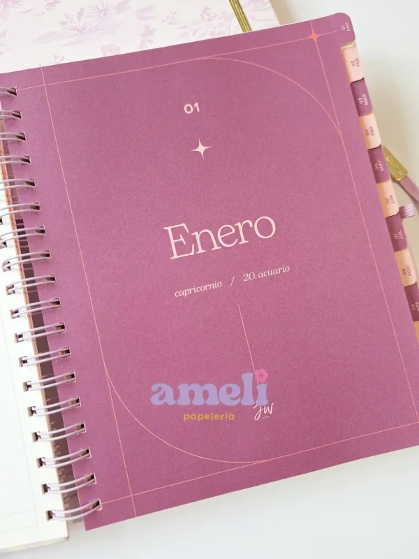 Agenda Mundo Fw 2026 semanal Love - Imagen 13