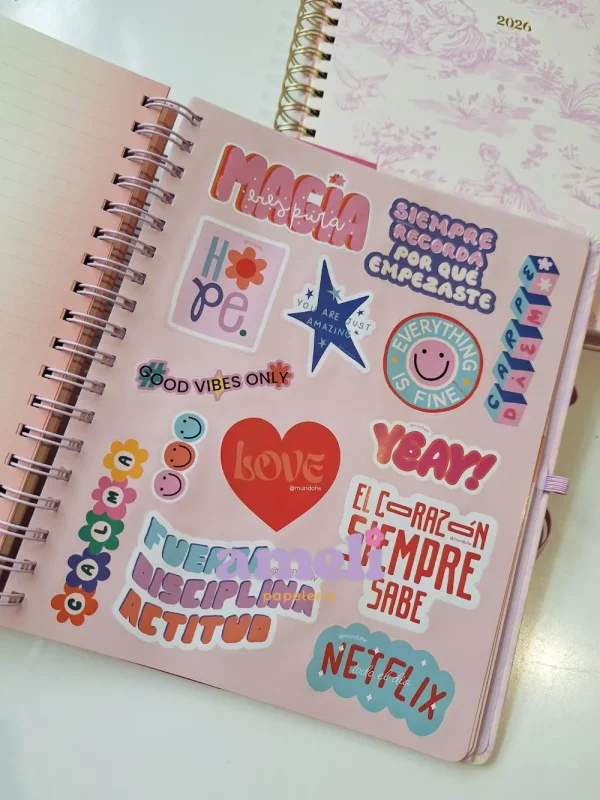 Agenda Mundo Fw 2026 semanal Love - Imagen 8