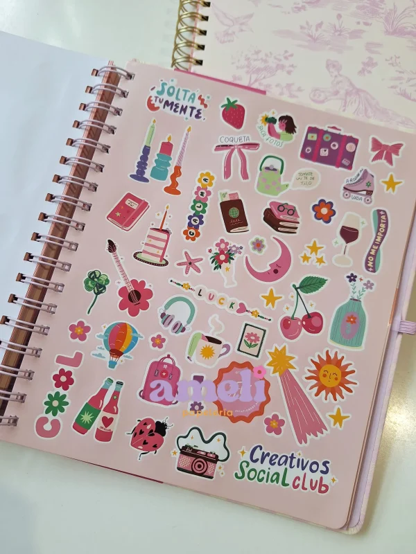 Agenda Mundo Fw 2026 semanal Love - Imagen 7