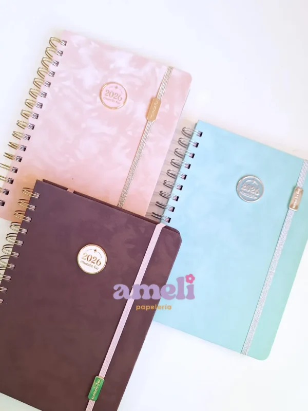 Agenda Mundo Fw 2026 semanal Minimalista
