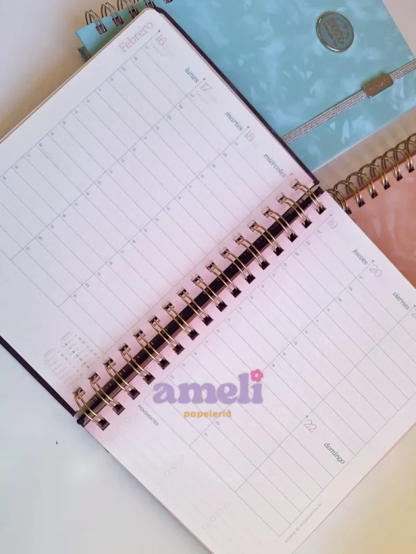 Agenda Mundo Fw 2026 semanal Minimalista - Imagen 9