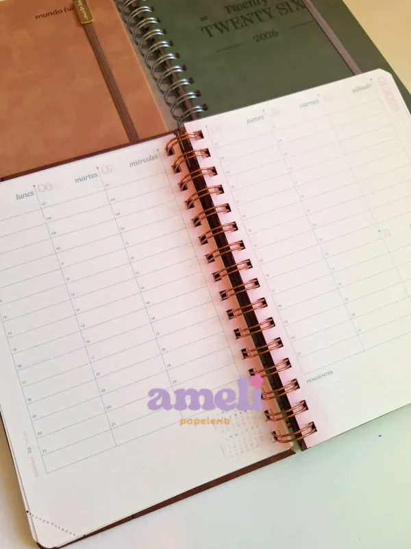 Agenda Mundo Fw 2026 semanal Neo - Imagen 6