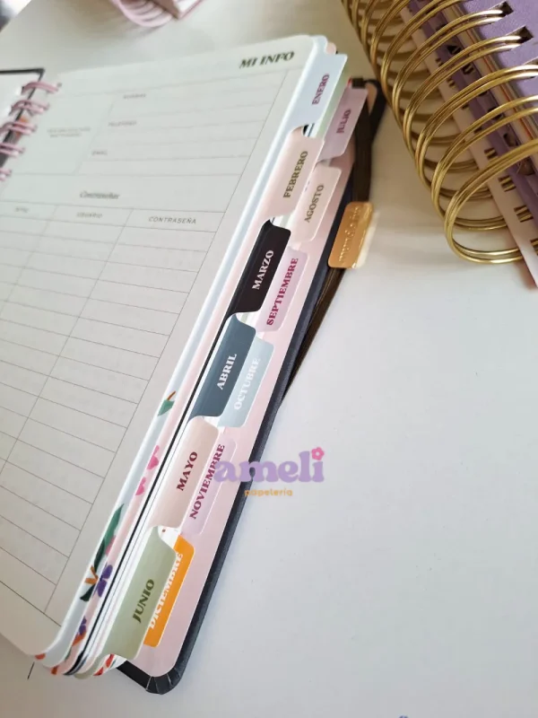 Agenda Munfo Fw 2026 diaria Belle - Imagen 6