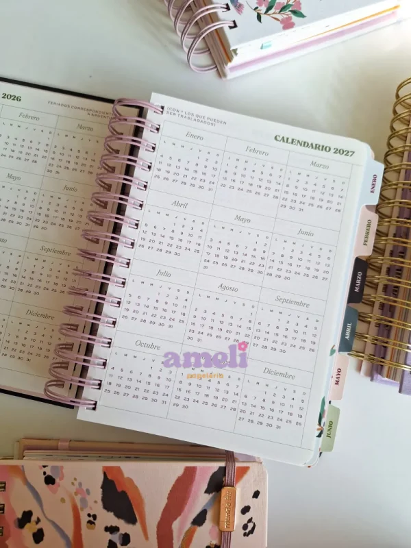 Agenda Munfo Fw 2026 diaria Belle - Imagen 11
