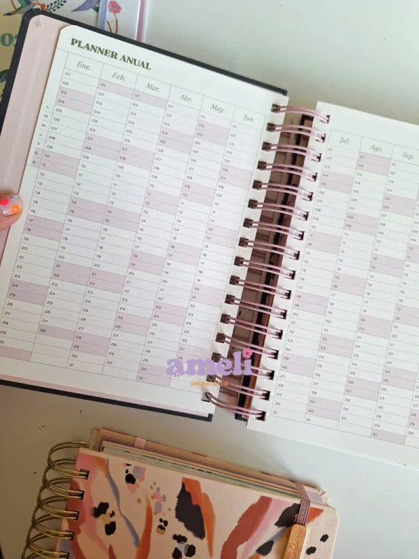 Agenda Munfo Fw 2026 diaria Belle - Imagen 12