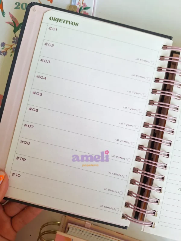 Agenda Munfo Fw 2026 diaria Belle - Imagen 15