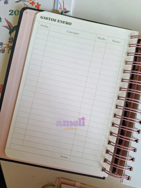 Agenda Munfo Fw 2026 diaria Belle - Imagen 18