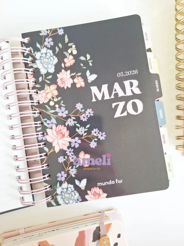 Agenda Munfo Fw 2026 diaria Belle - Imagen 8