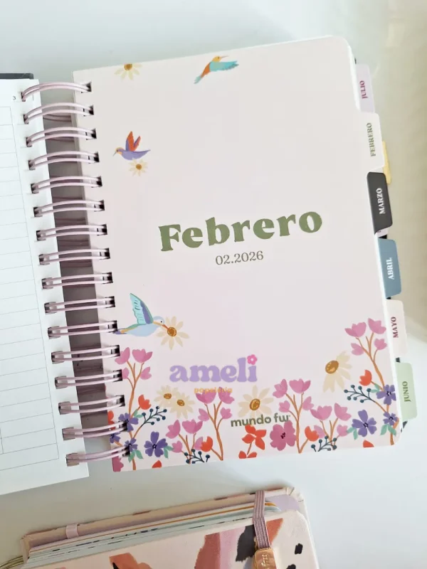Agenda Munfo Fw 2026 diaria Belle - Imagen 7