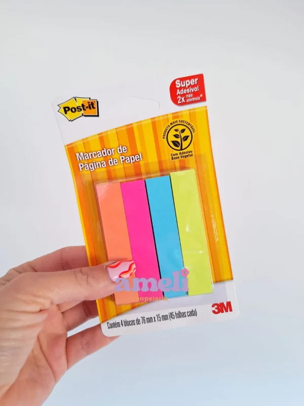 Banderines de papel Post it