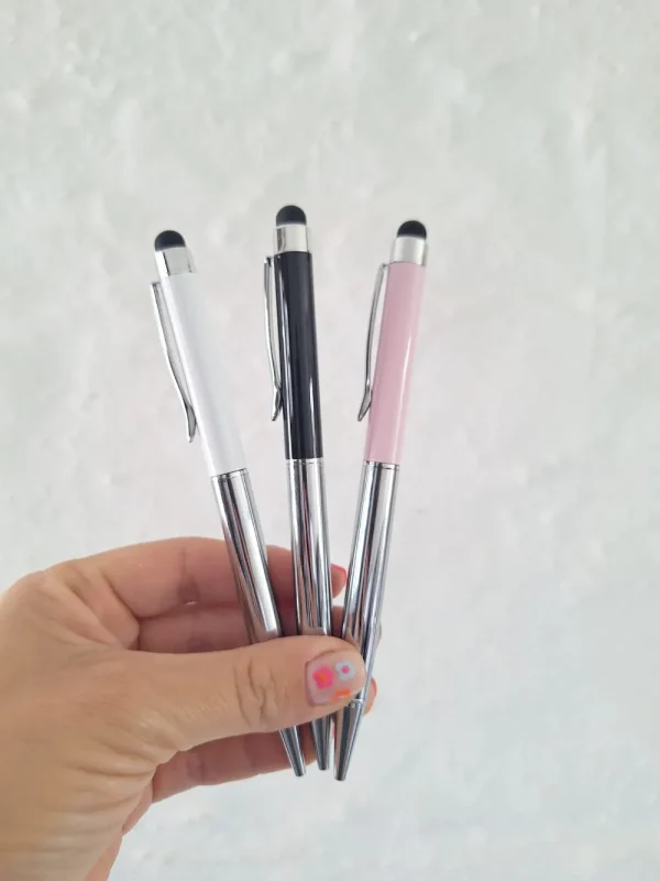 Bolígrafo metálico Brw Glam con touch
