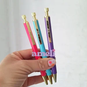 Bolígrafo metalico Brw neón