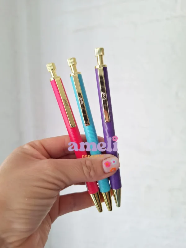 Bolígrafo metalico Brw neón