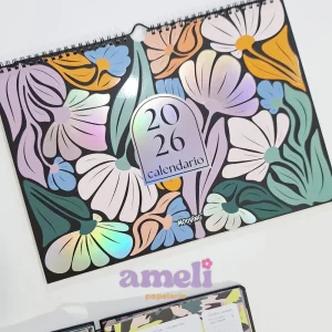 Calendario 2026 Floral Mooving