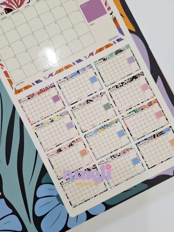 Calendario 2026 Floral Mooving - Imagen 5