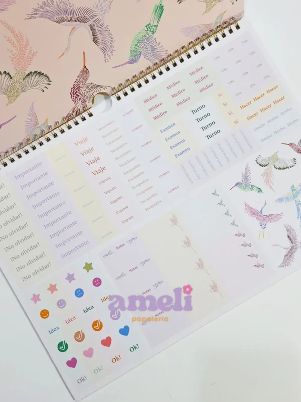 Calendario 2026 Boho Mooving - Imagen 2