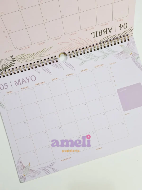 Calendario 2026 Boho Mooving - Imagen 4